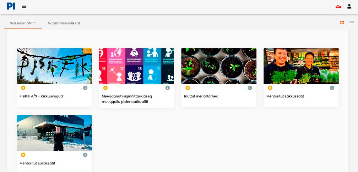 Pisiffik - Activate LMS - Learning Management System on kalaallisut